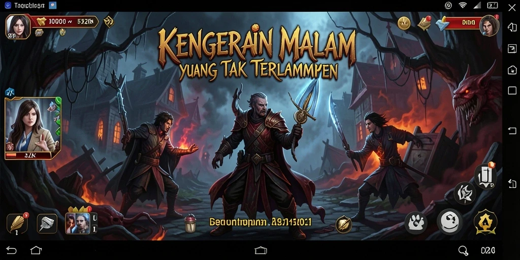 Tampilan gameplay 5ZK yang menegangkan dan mengerikan.