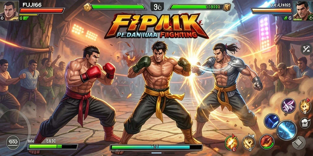 Gameplay Fighting yang mendebarkan di FUJI66.
