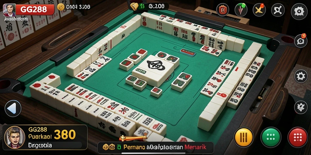 Gameplay Mahjong GG288 yang penuh warna dan menarik.