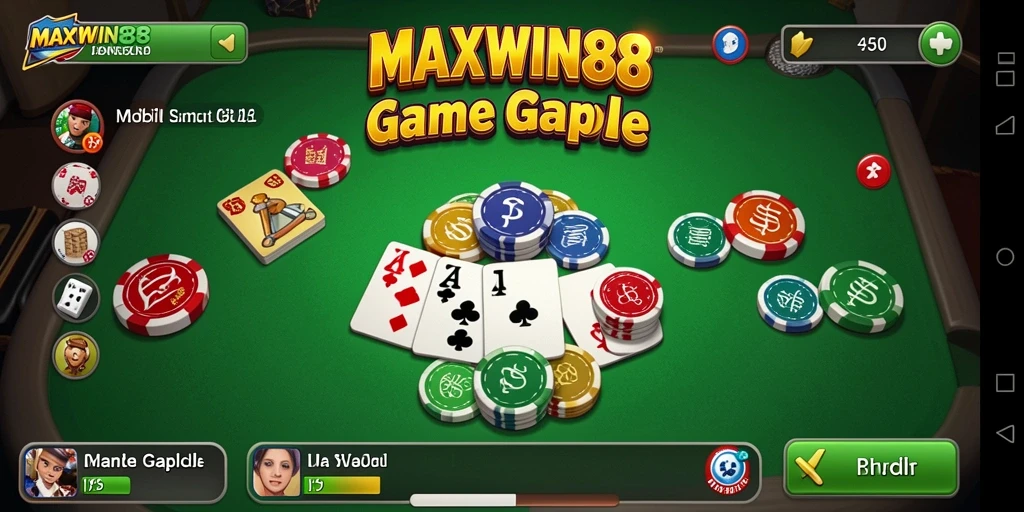 Tampilan gameplay seru dan menarik dari MAXWIN88.