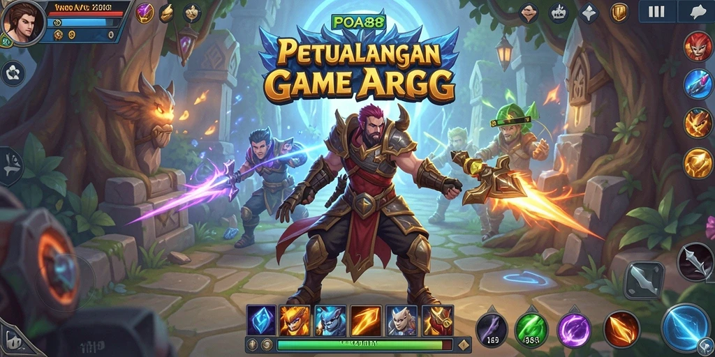 Gameplay seru dan grafis menawan di POA88