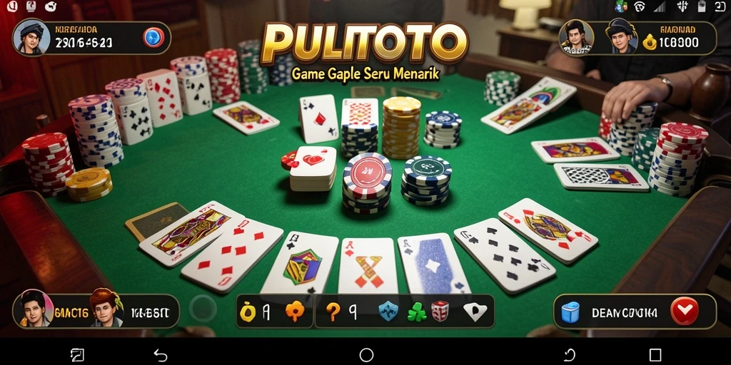 Tampilan gameplay seru dari PULITOTO yang menarik.
