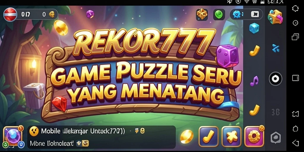 Tampilan gameplay seru dari REKOR777 dengan berbagai teka-teki menantang.