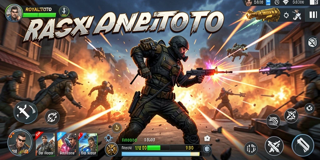 Gameplay ROYALTOTO yang mendebarkan dengan aksi tanpa henti.