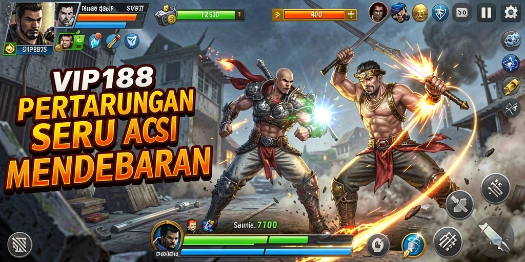Tampilan gameplay VIP188 yang mendebarkan dan seru.