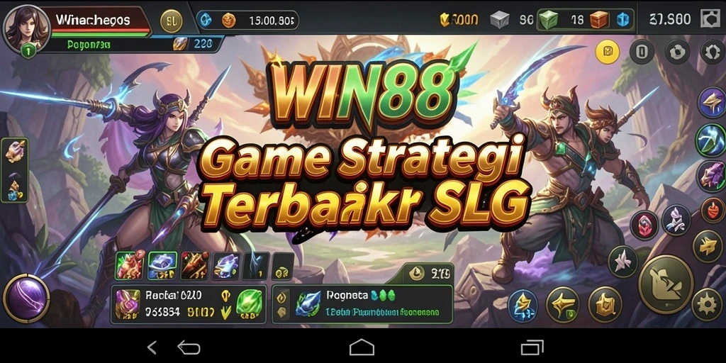 Gameplay epik dalam strategi SLG yang menarik.